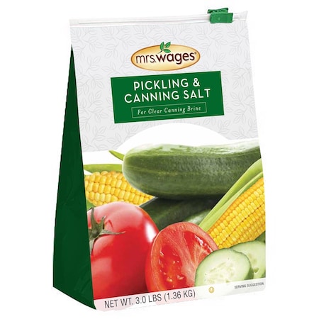 Mrs. Wages Mrs. Wages Pickling and Canning Salt 48 oz 1 pk W510-B4425